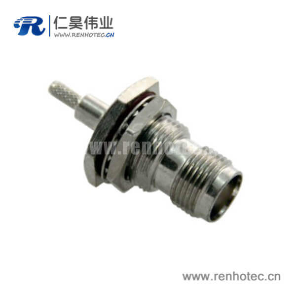 DOSIN-802-0015 tnc射頻接插件穿墻直式防水母頭接線RG6_RG58_RG174