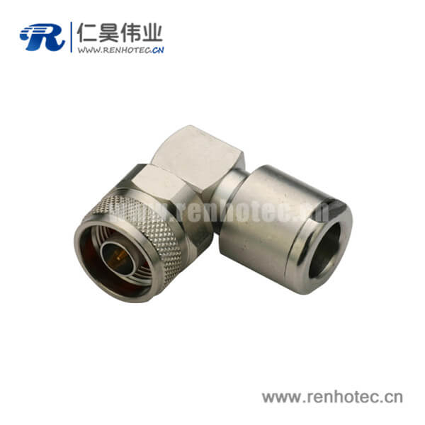 DOSIN-805-1021 n型射頻頭公頭彎式壓接連接線RG213