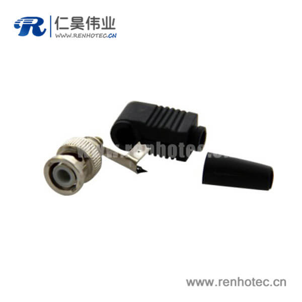 EB-001-0070 BNC射頻同軸彎式公頭電纜接插件