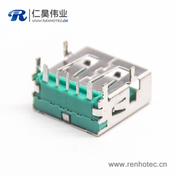 3.0 A usb母座180度長體穿孔9p前屋后四 3.0 A usb母座180度長體穿孔9p前屋后四
