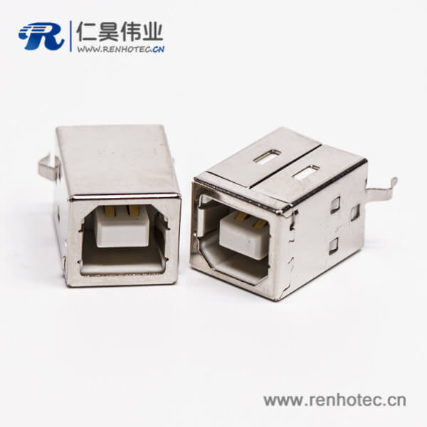 usb type b接口母頭直式DIP插PCB板 usb type b接口母頭直式DIP插PCB板
